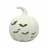 7.25" Pumpkin with Bats DIY Ceramic LED Décor by Make Market®