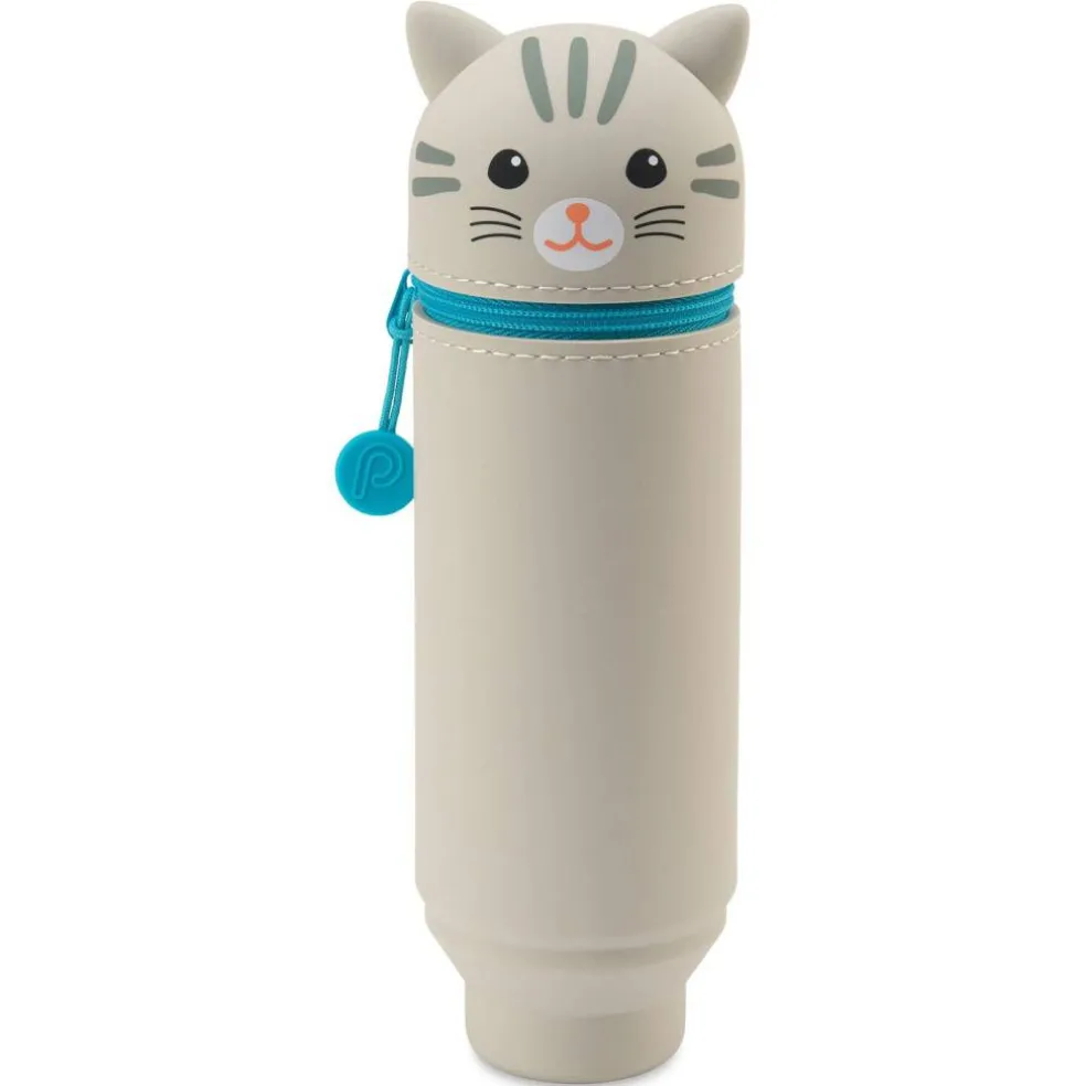 PuniLabo Stand Up Pen Case - American Short Hair Cat