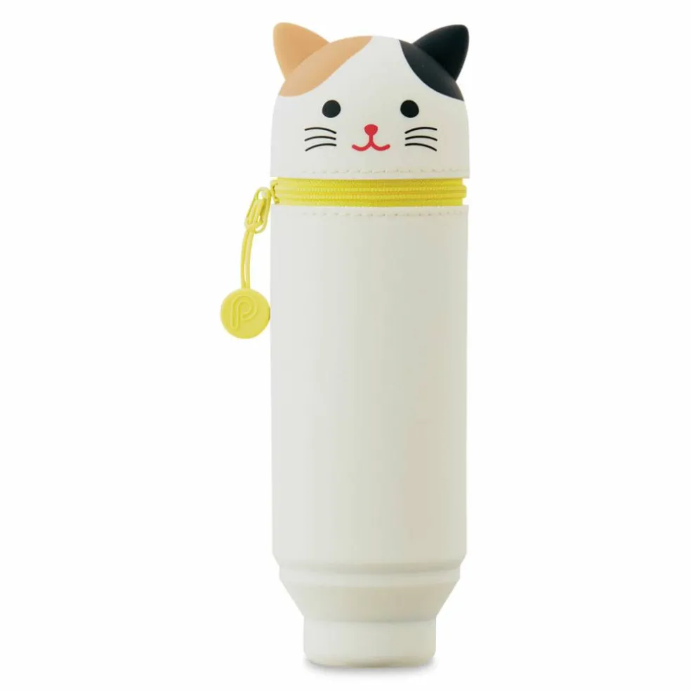 PuniLabo Stand Up Pen Case - Calico Cat