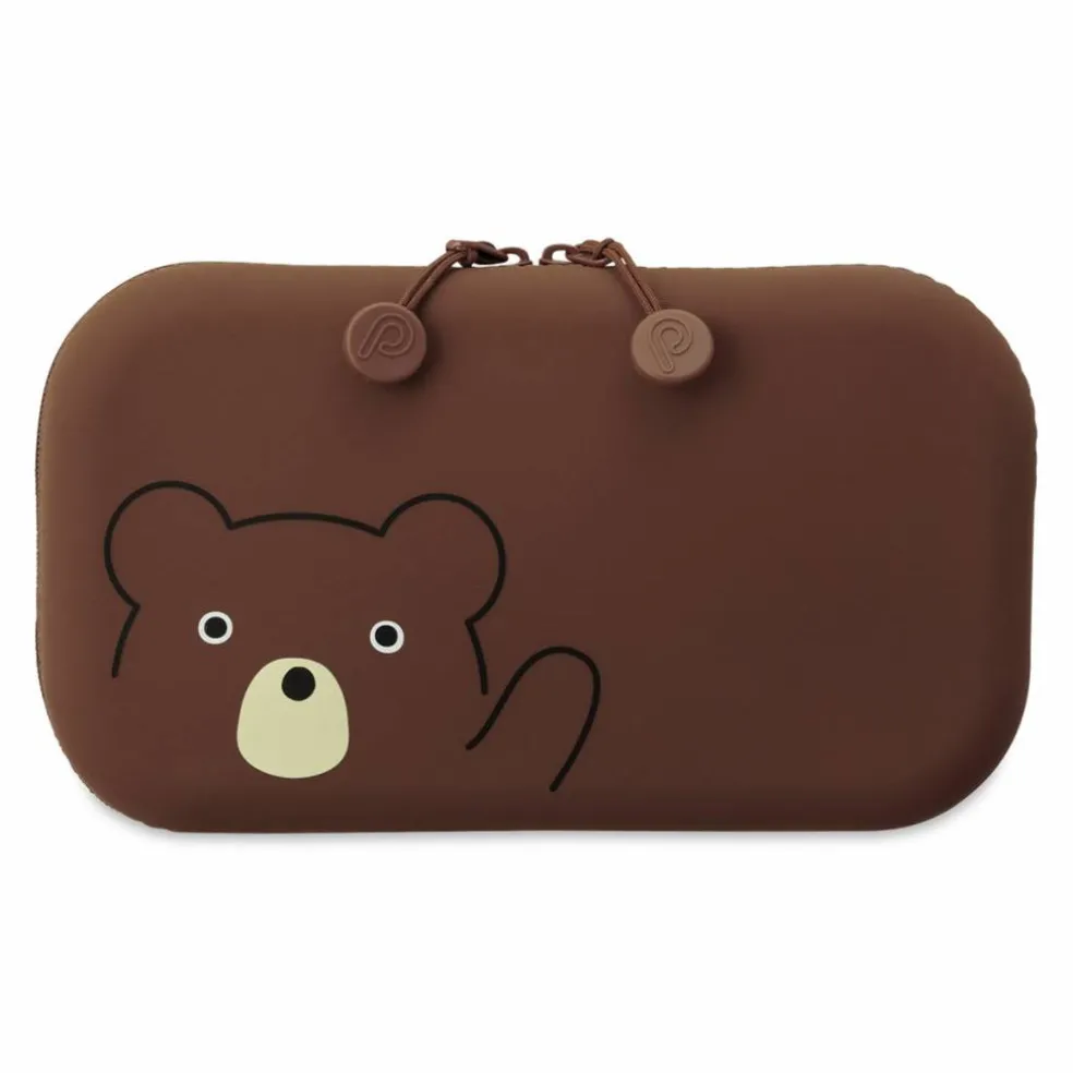 PuniLabo Zipper Pouch - Brown Bear