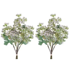 15.25" Purple Angelica Floral Bundles, 2ct.