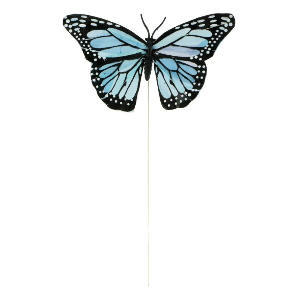 Purple & Blue Feather Butterflies, 6ct. by Ashland®