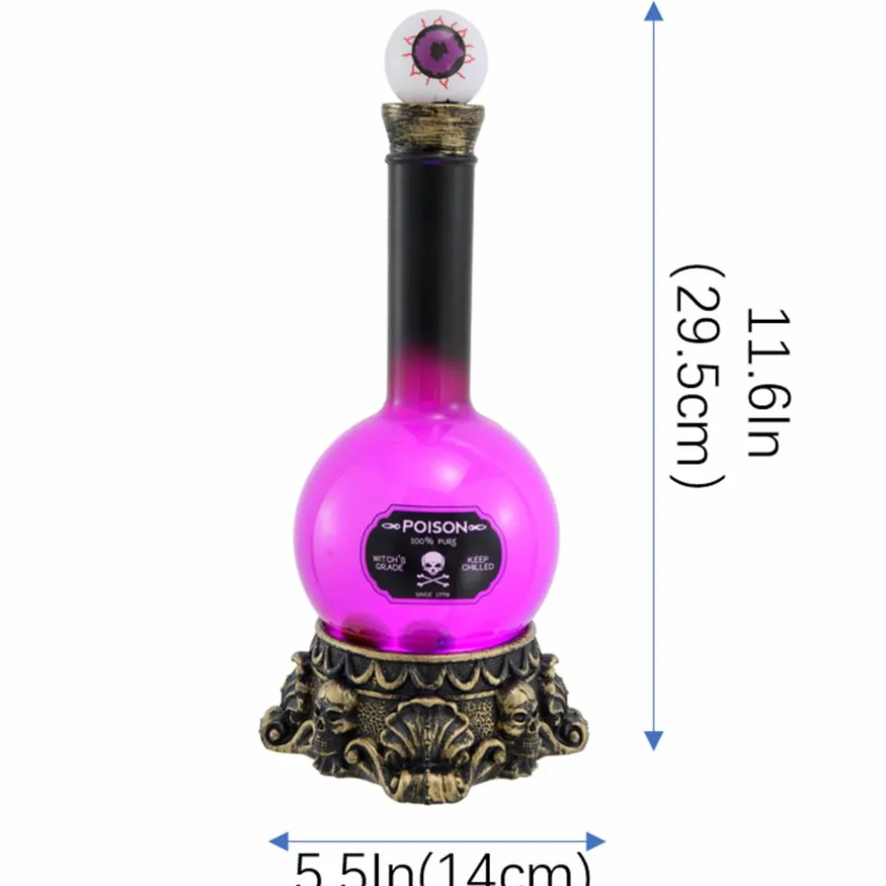 11.5" Purple LED Potion Bottle by Ashland®