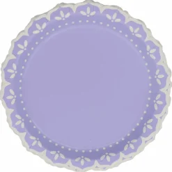7" Purple Petal Dot Snack Plates, 8ct. by Celebrate It™