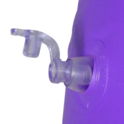 76" Purple Side by Side Inflatable Swimming Pool Lounger Raft