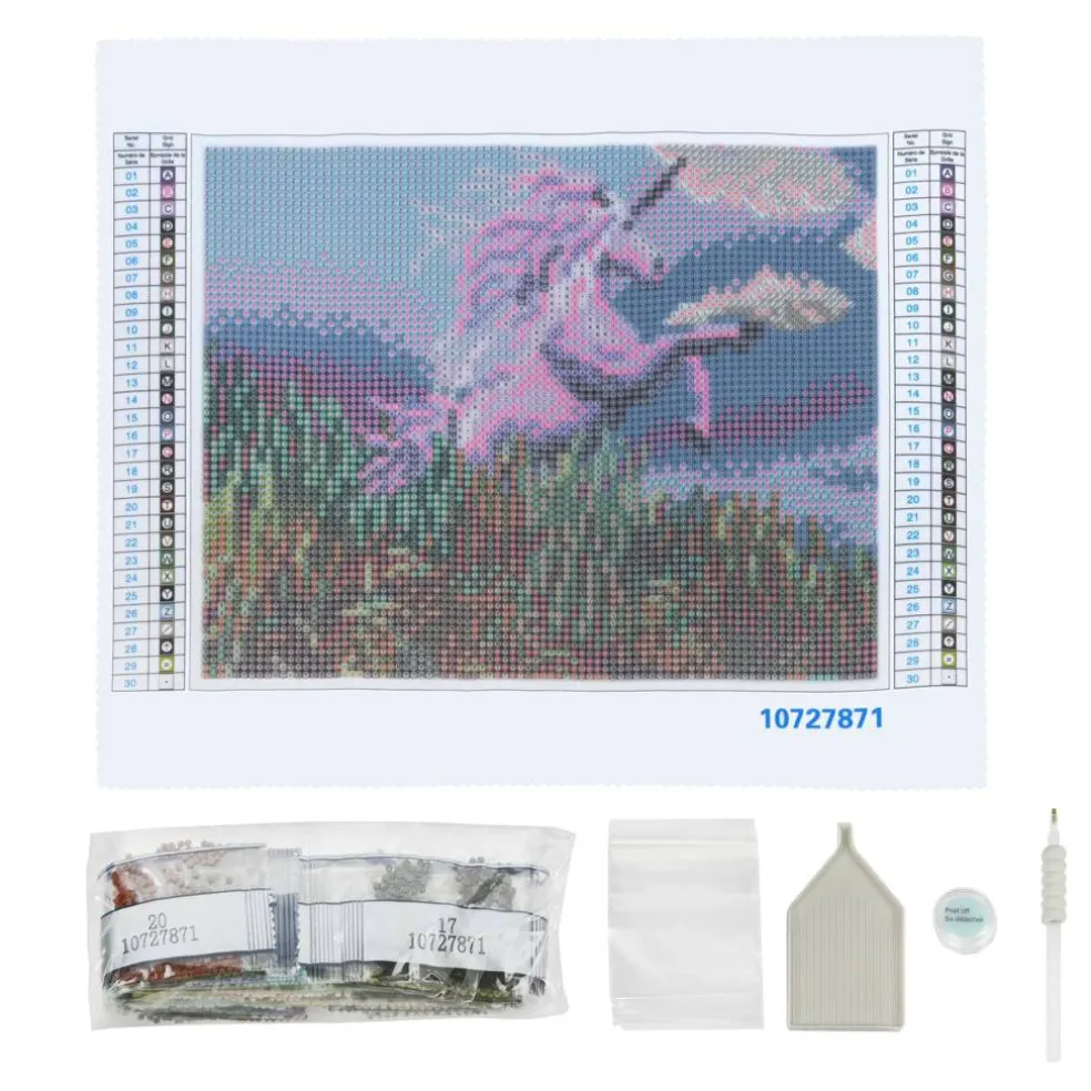 Purple Unicorn Diamond Art Kit by Make Market®
