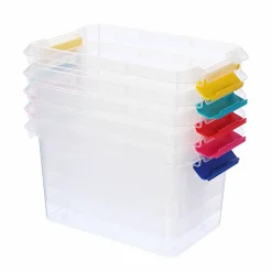 6.2qt. Storage Bins with Lids, 5ct. by Simply Tidy™