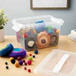 6.2qt. Storage Bin with Lid by Simply Tidy®