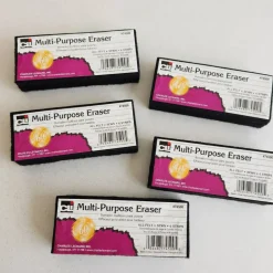 Quality Whiteboard Eraser, 5" x 2" x 1", Dry Erase Board Cleaner for Classroom, Office & Home