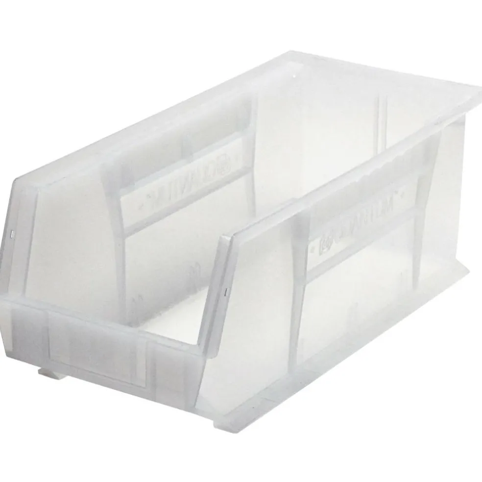 Quantum Storage Systems® Clear ULTRA Stack & Hang Bin
