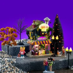 Quick Bite Spider Diner House Set - Lemax Spooky Town