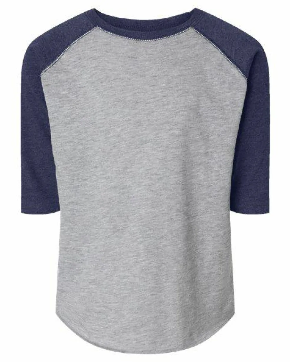 Rabbit Skins® Comfortable Toddler Baseball 3/4 Sleeve Tee - 3330