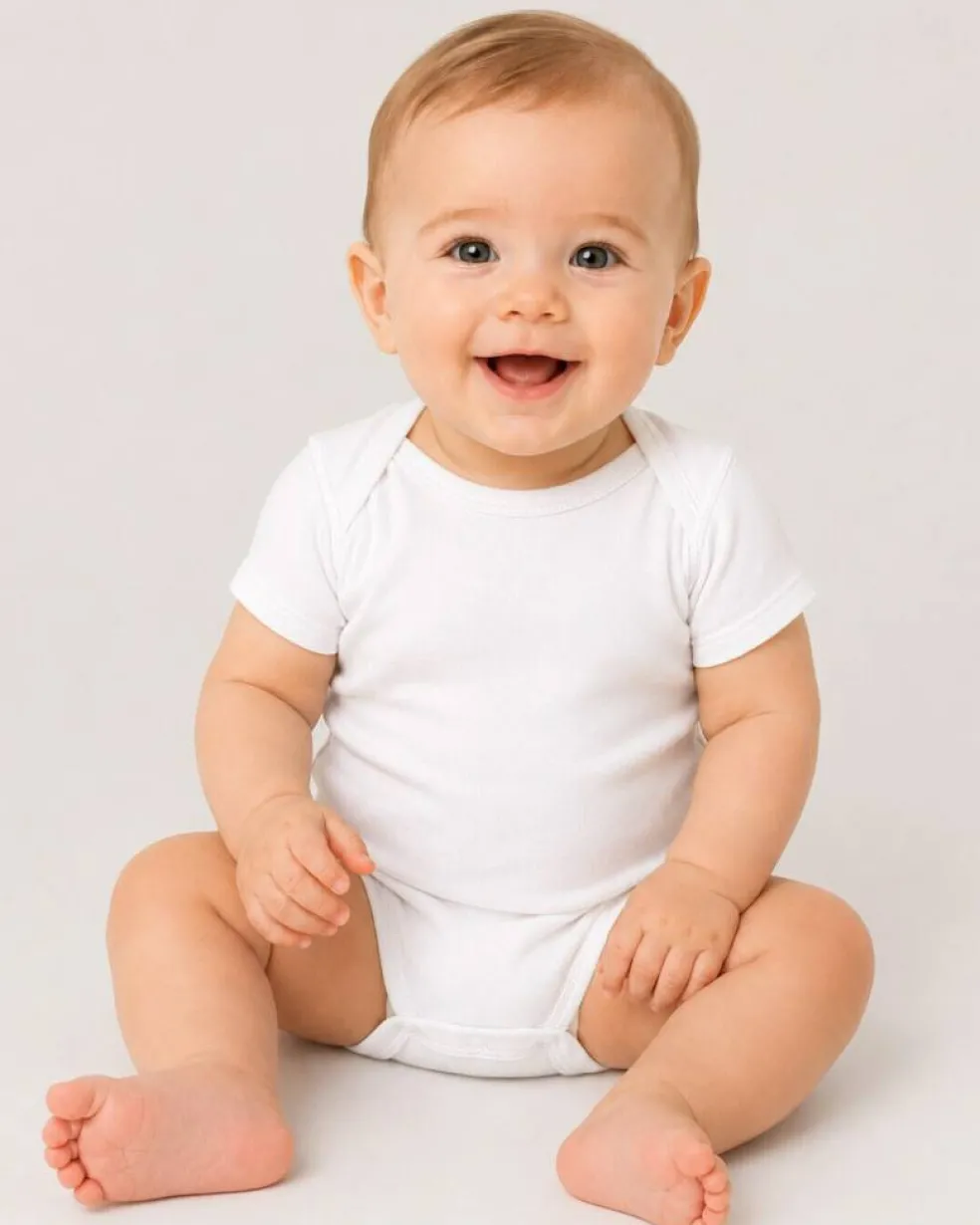 Rabbit Skins Infant Baby Durable Soft Cotton Bodysuit Free Shipping