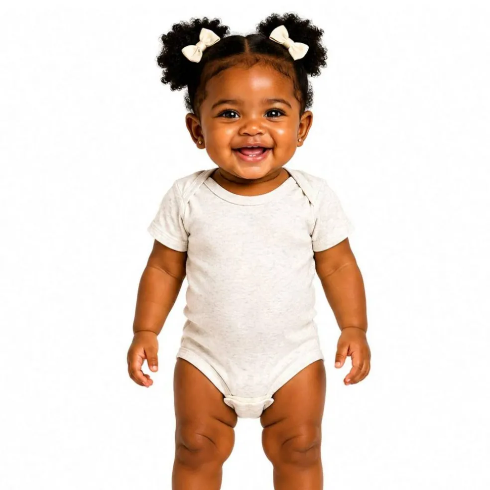 Rabbit Skins Infant Baby Rib Bodysuit Short Sleeve Free Shipping