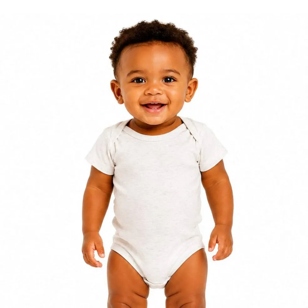 Rabbit Skins Infant Baby Rib Bodysuit Short Sleeve Free Shipping