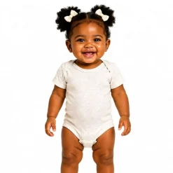 Rabbit Skins Infant Baby Rib Bodysuit Short Sleeve Free Shipping