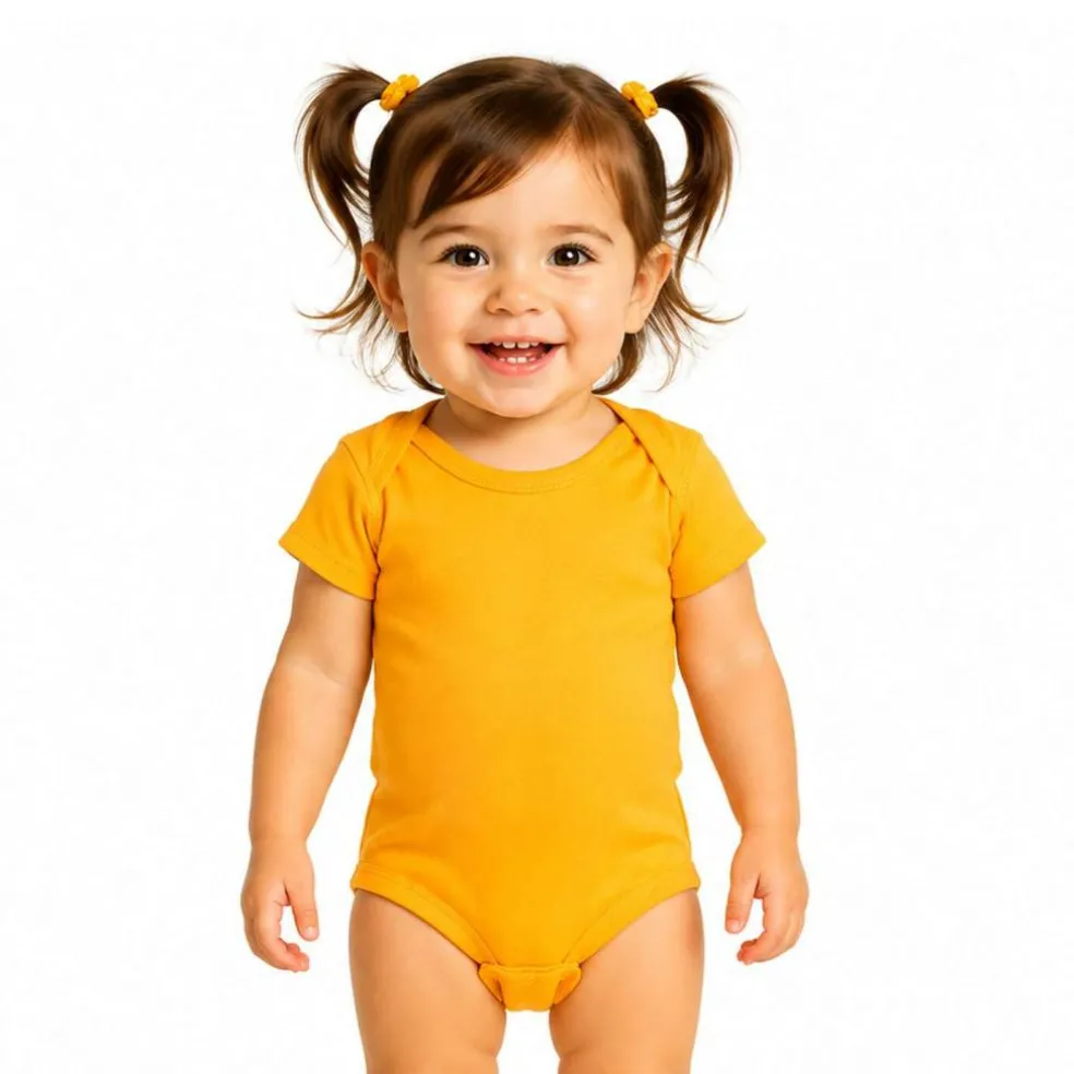 Rabbit Skins Infant Baby Rib Bodysuit Short Sleeve Free Shipping