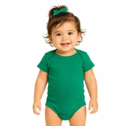 Rabbit Skins Infant Baby Rib Bodysuit Short Sleeve Free Shipping