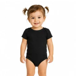 Rabbit Skins Infant Baby Rib Bodysuit Short Sleeve Free Shipping