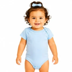 Rabbit Skins Infant Baby Rib Bodysuit Short Sleeve Free Shipping
