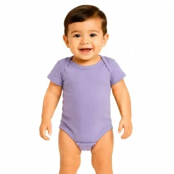 Rabbit Skins Infant Baby Rib Bodysuit Short Sleeve Free Shipping