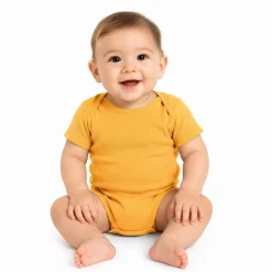 Rabbit Skins Infant Baby Rib Short Sleeve Bodysuit Free Shipping