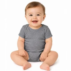 Rabbit Skins Infant Baby Rib Short Sleeve Bodysuit Free Shipping
