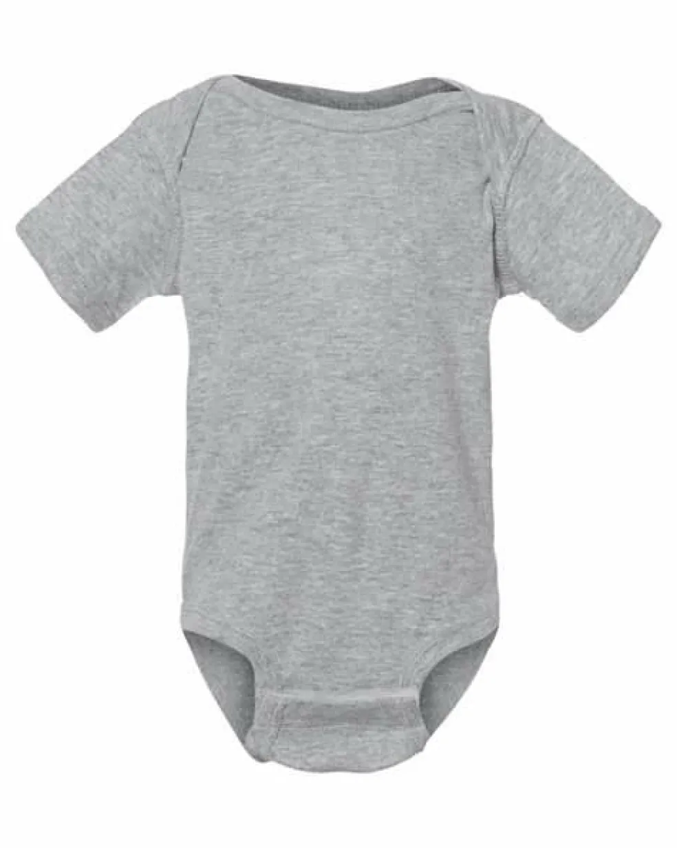 Rabbit Skins Infant Baby Rib Short Sleeve Bodysuit Free Shipping