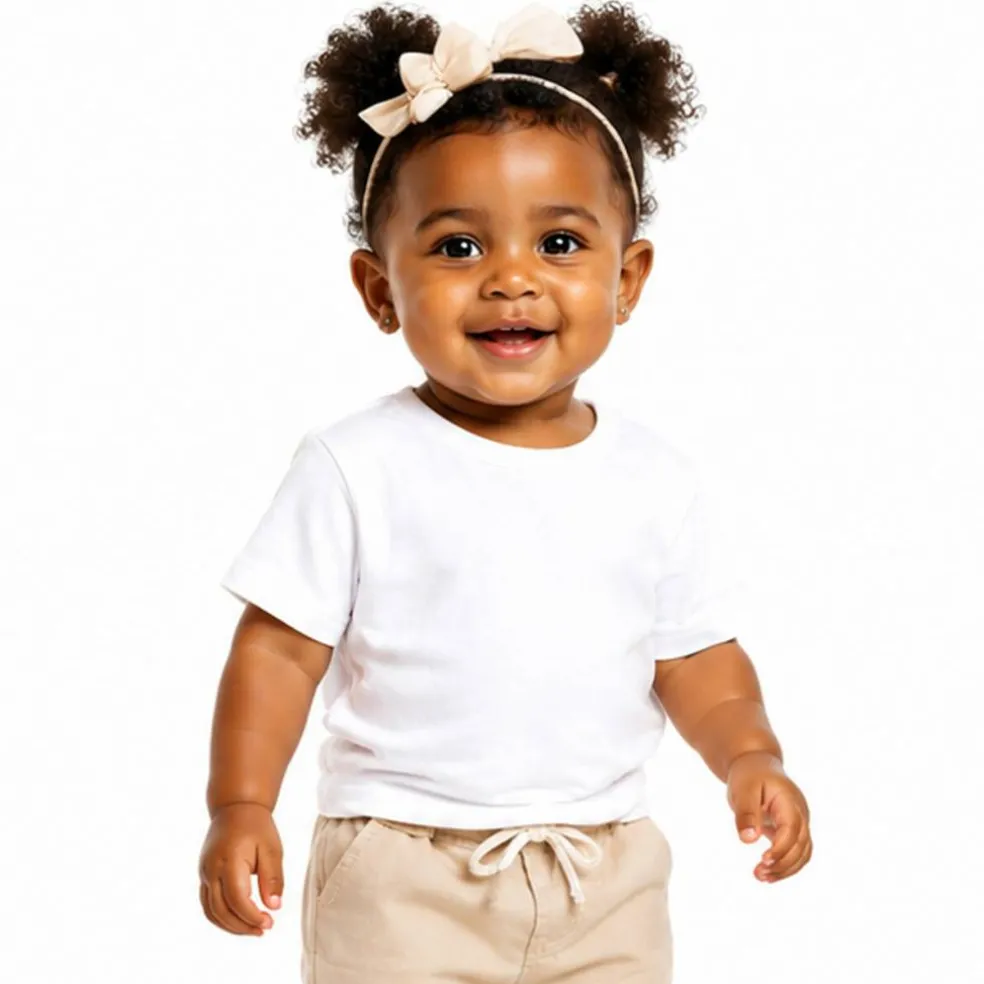Rabbit Skins Infant Baby Short Sleeve Rib TShirt Free Shipping