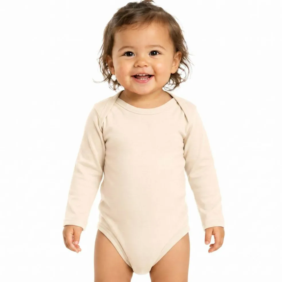 Rabbit Skins Infant Fine Jersey Long Sleeve Bodysuit Free Shipping