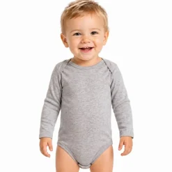Rabbit Skins Infant Long Sleeve Jersey Bodysuit Free Shipping