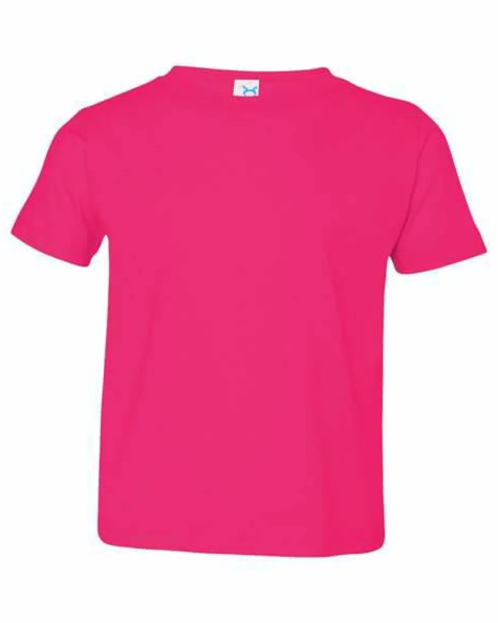 Rabbit Skins Short Sleeve Toddler Fine Jersey Tshirt Free Shipping