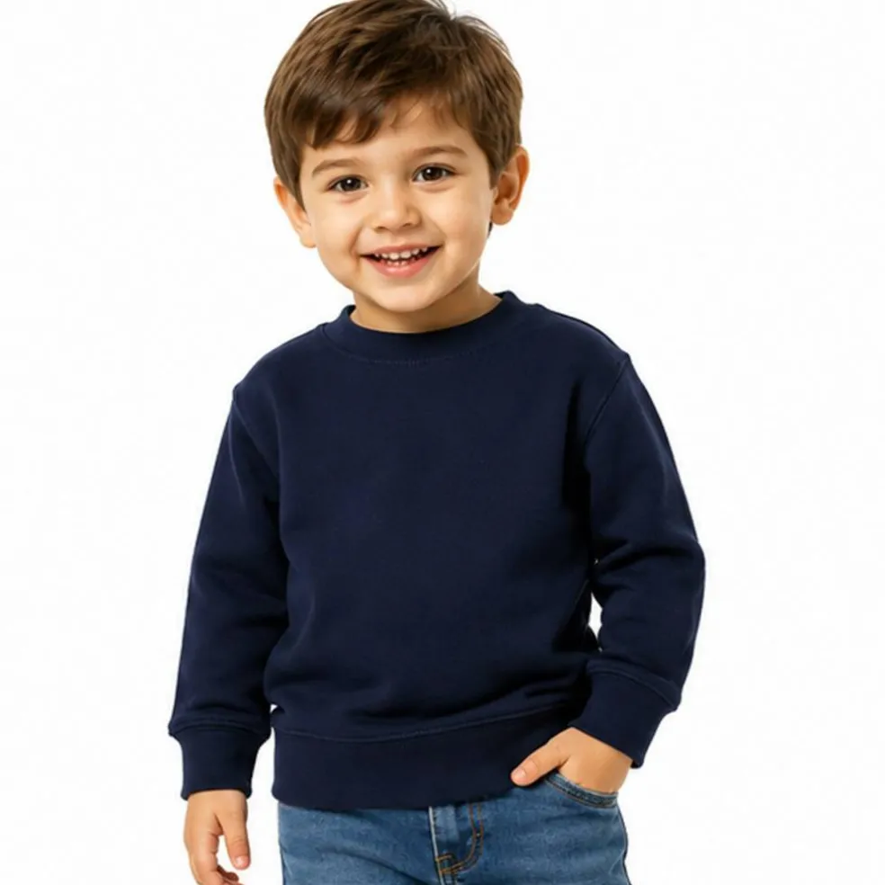 Rabbit Skins Toddler Crewneck Long Sleeve Sweatshirt Free Shipping