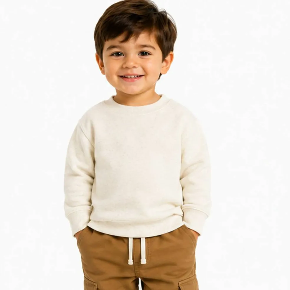 Rabbit Skins Toddler Crewneck Long Sleeve Sweatshirt Free Shipping