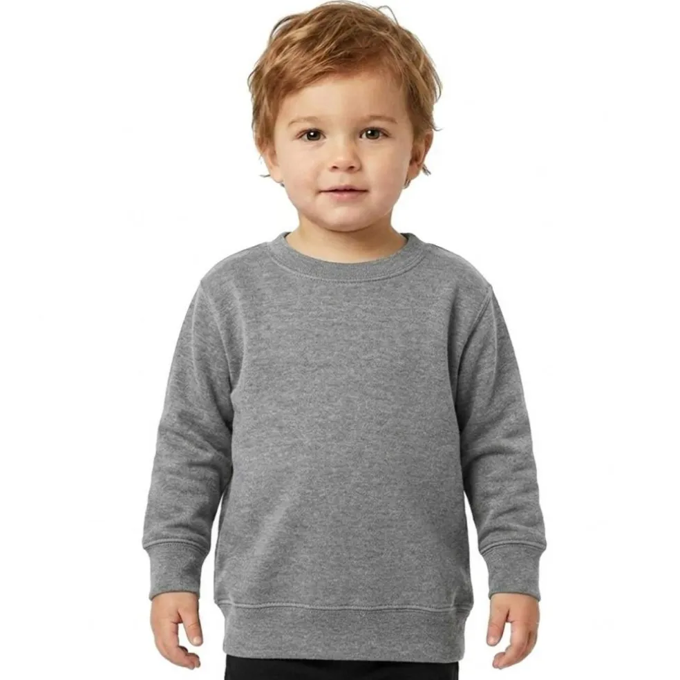Rabbit Skins Toddler Crewneck Long Sleeve Sweatshirt Free Shipping