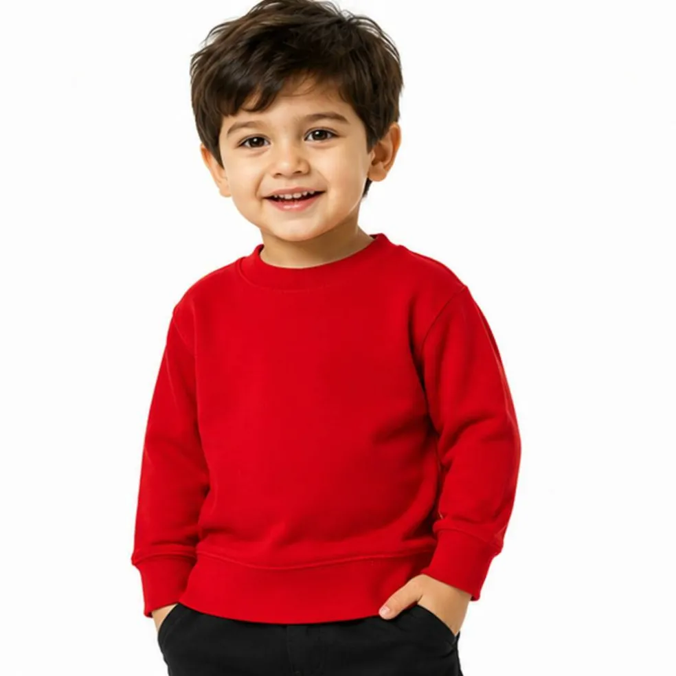 Rabbit Skins Toddler Crewneck Long Sleeve Sweatshirt Free Shipping