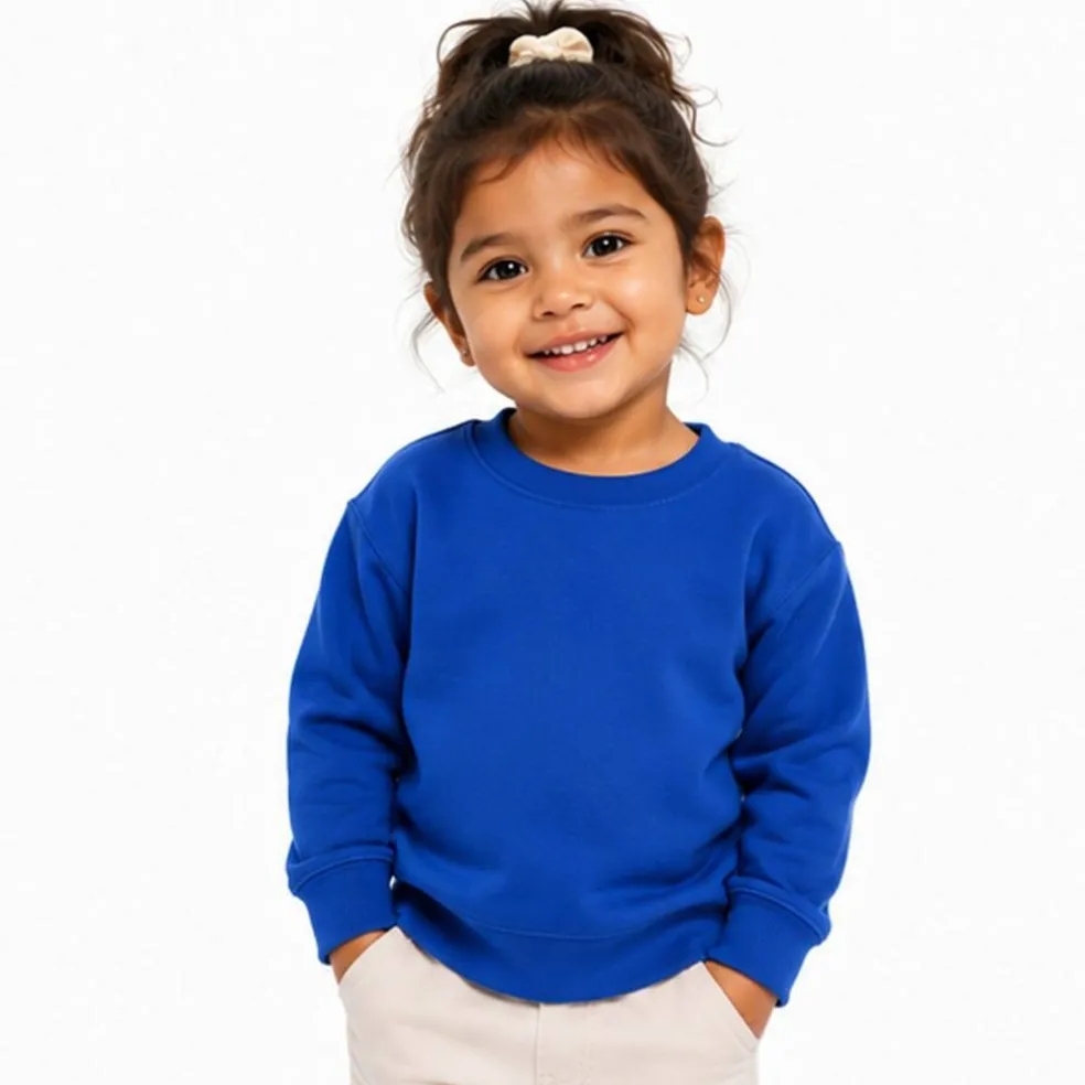 Rabbit Skins Toddler Crewneck Long Sleeve Sweatshirt Free Shipping