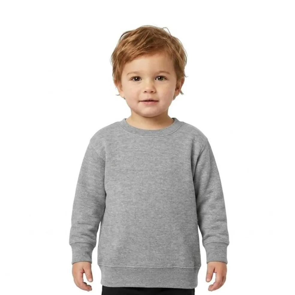 Rabbit Skins Toddler Crewneck Long Sleeve Sweatshirt Free Shipping