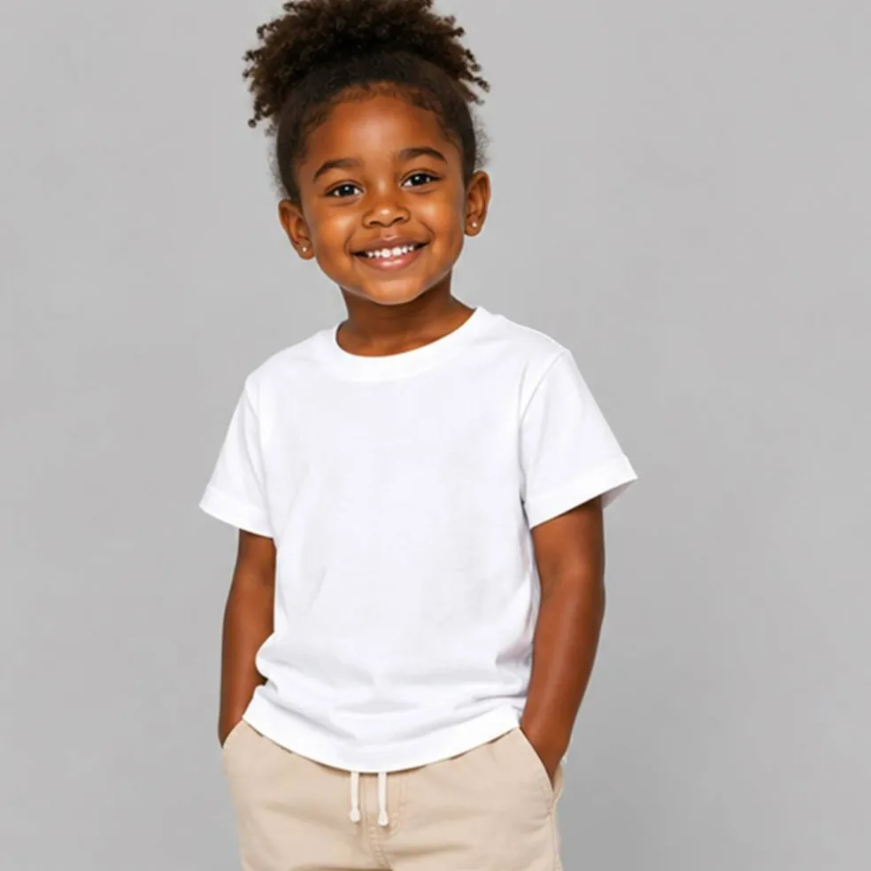 Rabbit Skins Toddler Fine Jersey Cotton TShirt Free Shipping