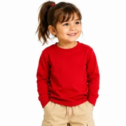 Rabbit Skins Toddler Fine Jersey Long Sleeve T-Shirt Free Shipping