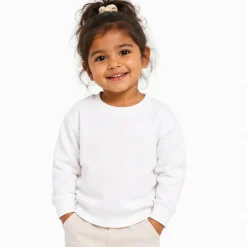 Rabbit Skins Toddler Fleece Crewneck Long Sleeve Sweatshirt