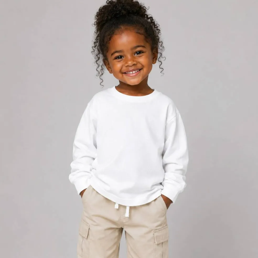 Rabbit Skins Toddler Long Sleeve Cotton Jersey Free Shipping