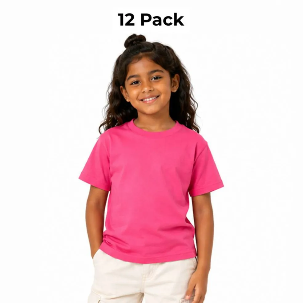 Rabbit Skins Youth Cotton Jersey Short Sleeve TShirt Free Shipping