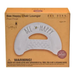 Rae Dunn Bee Happy Chair Lounger