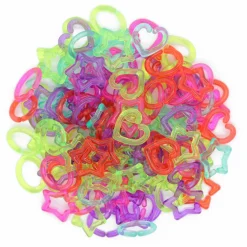 Rainbow Heart, Star & Circle Chain Links by Creatology™
