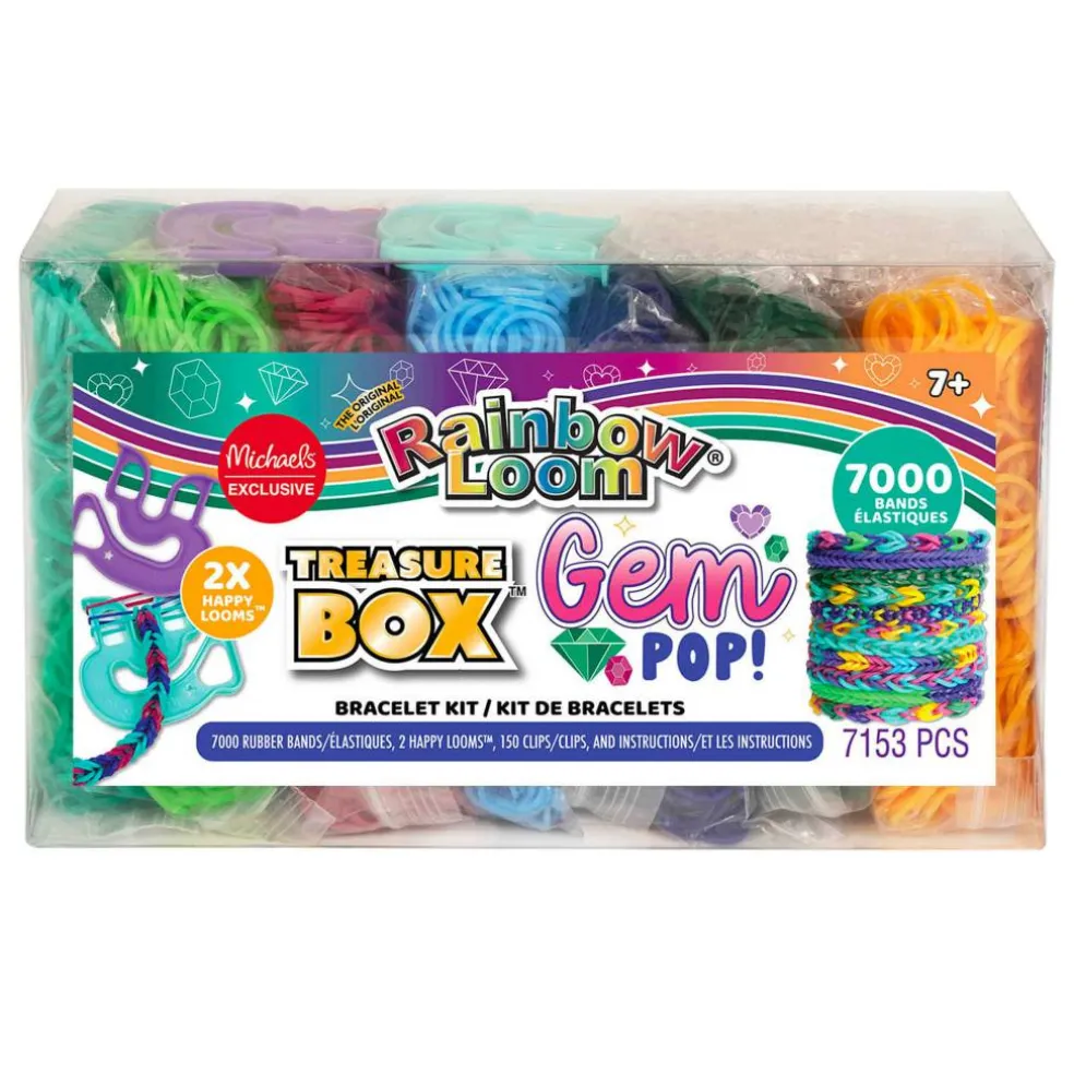 Rainbow Loom® Gem Pop! Treasure Box™ Bracelet Kit