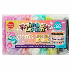 Rainbow Loom® Glitter Treasure Box™ Bracelet Kit