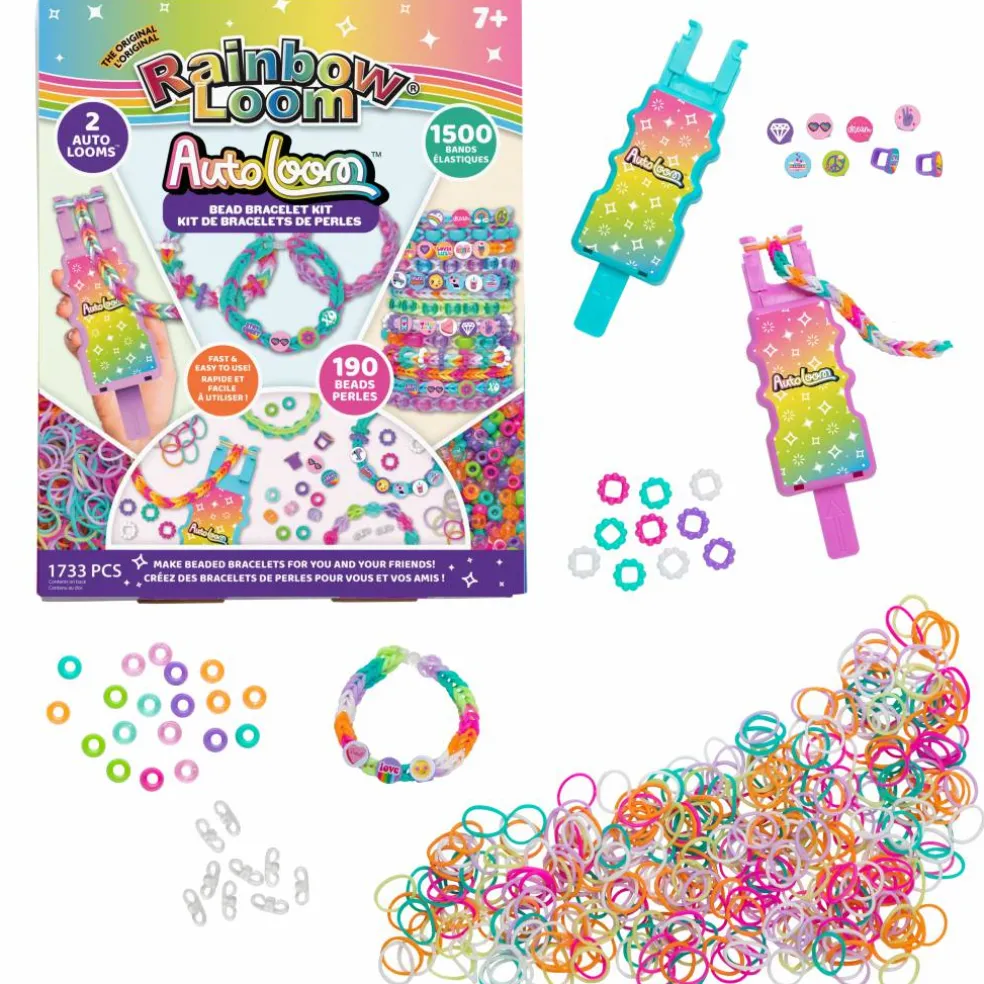 Rainbow Loom® Twin Auto Loom™ Bead Bracelet Kit