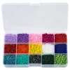 Rainbow Mix Glass Seed Beads by Bead Landing®