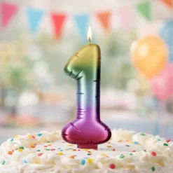 Rainbow Number Candle by Makery™